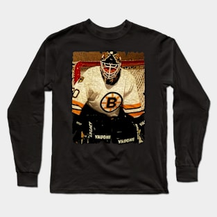 Jon Casey, 1994 in Boston Bruins (57 GP) Long Sleeve T-Shirt